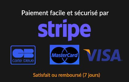 Paiement sécurisé par Stripe